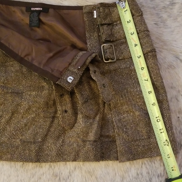 Express Tweed Mini Skirt - Picture 6 of 6